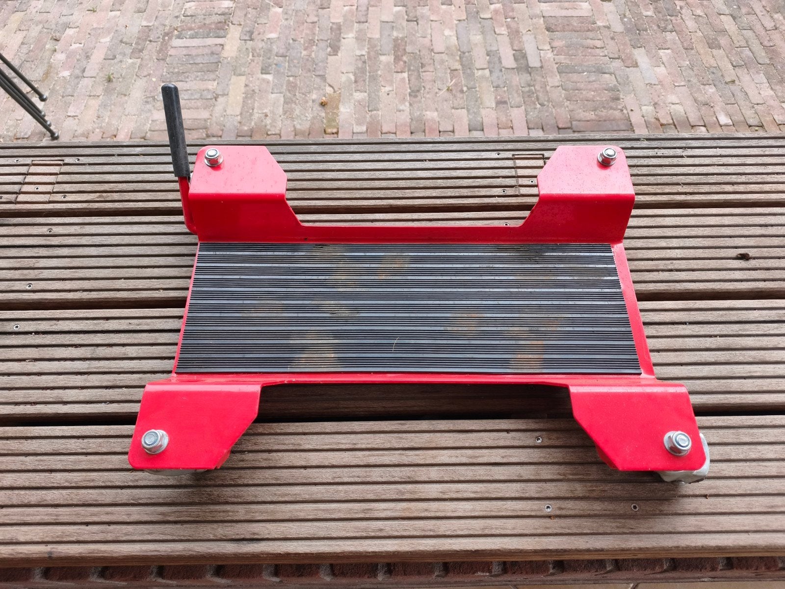 Motormover middenbok, Ophalen