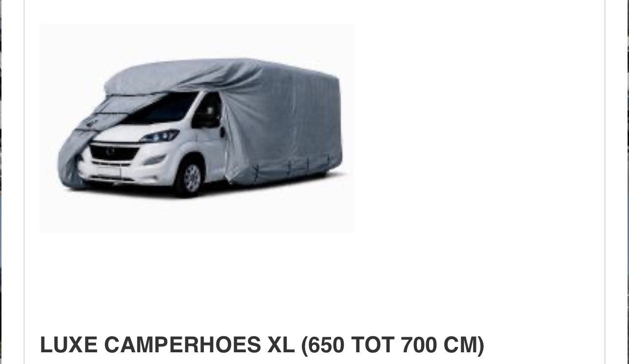 Camperhoes zo goed als nieuw (700x235x270 cm), Ophalen of Verzenden, Zo goed als nieuw