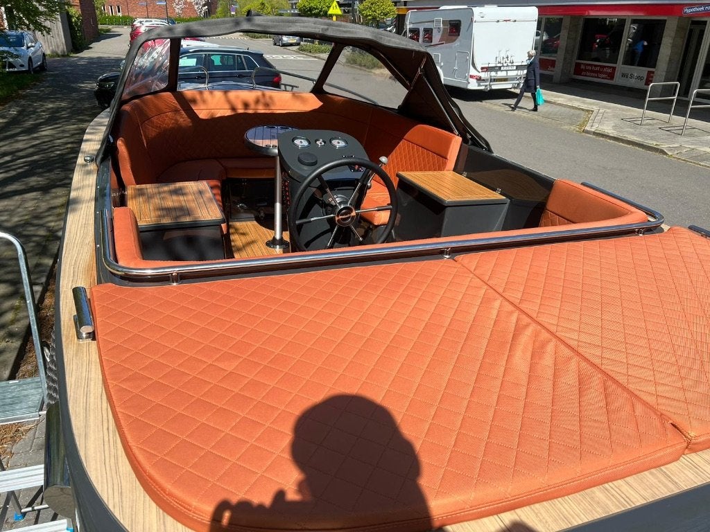Sloep Maxima 620 Retro MC Tender sloep en trailer, Watersport en Boten, Ophalen, 60 pk, Tender, Zo goed als nieuw