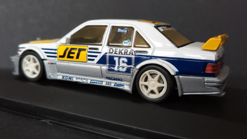 Mercedes Benz 190 DTM Evo Karcher Biela Minichamps Pol, Auto, Verzenden, ., Zo goed als nieuw