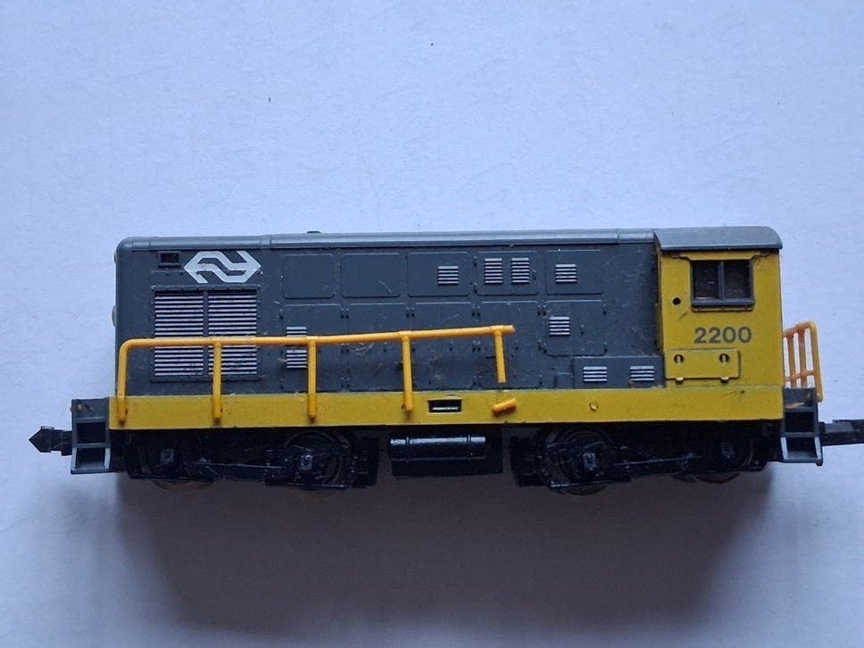 Dieselloc 2200 NS N-spoor, Hobby en Vrije tijd, Gebruikt, Trix, Analoog, Ophalen of Verzenden