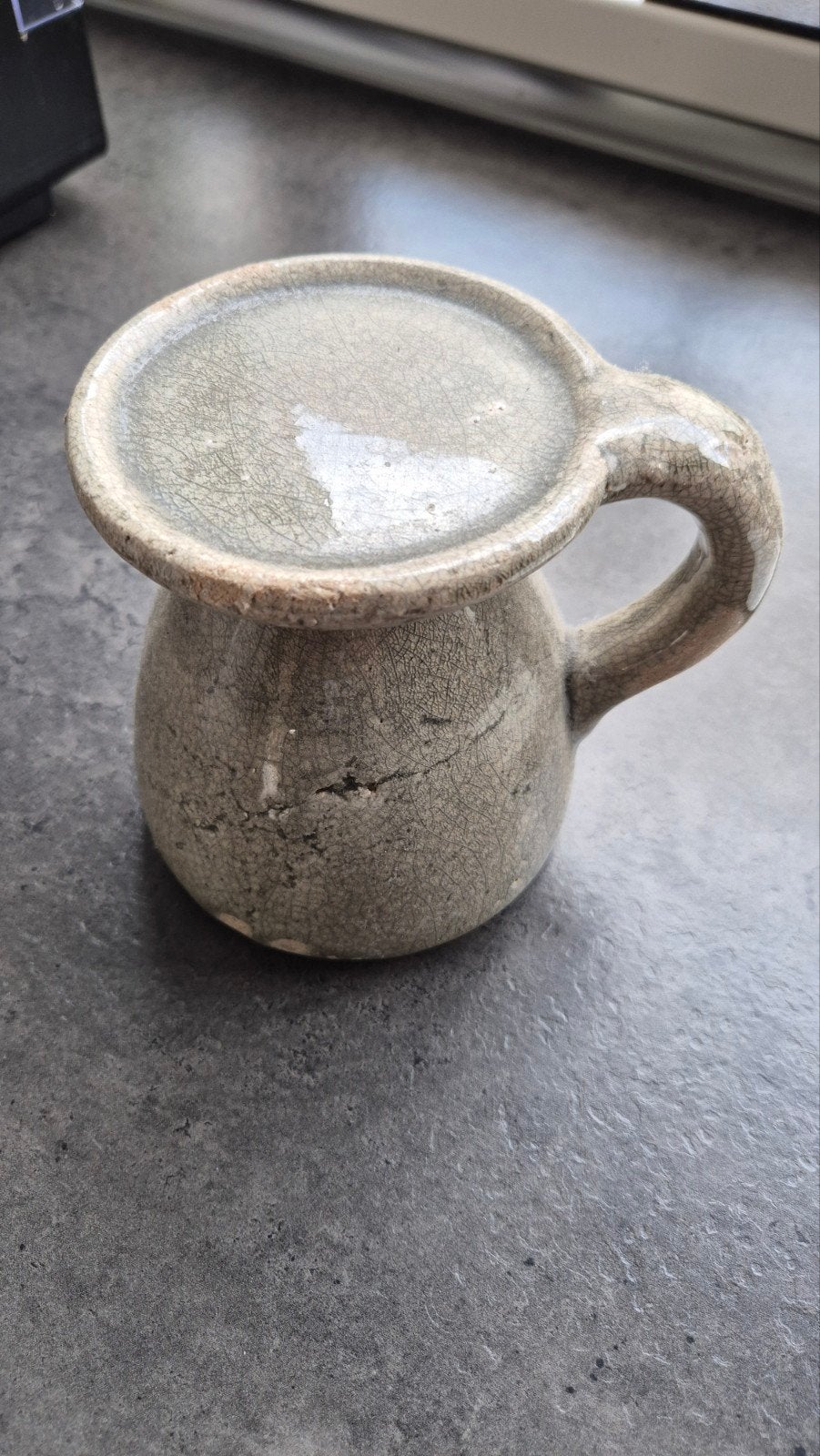 Brynxz Kandelaar Olijfgroen Keramiek, Brynxz, Ophalen of Verzenden, Zo goed als nieuw, 14 cm