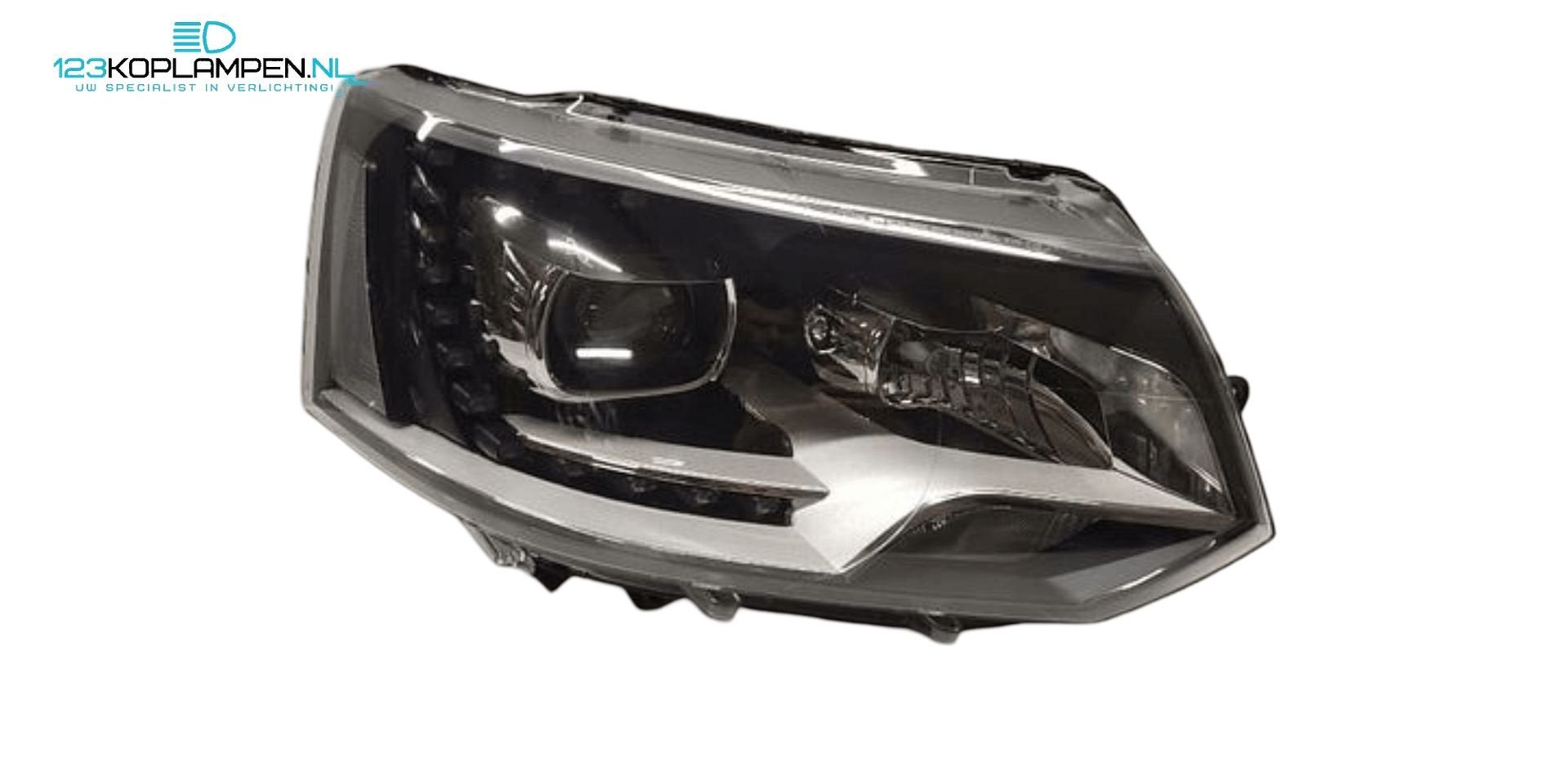 VW Volkswagen T5 Facelift 7E Xenon Led koplamp rechts 7E5941, Gebruikt, -, Volkswagen, -