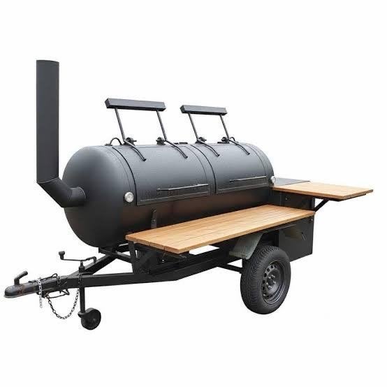 Zelfbouw BBQ/SMOKER, Ophalen, Gebruikt