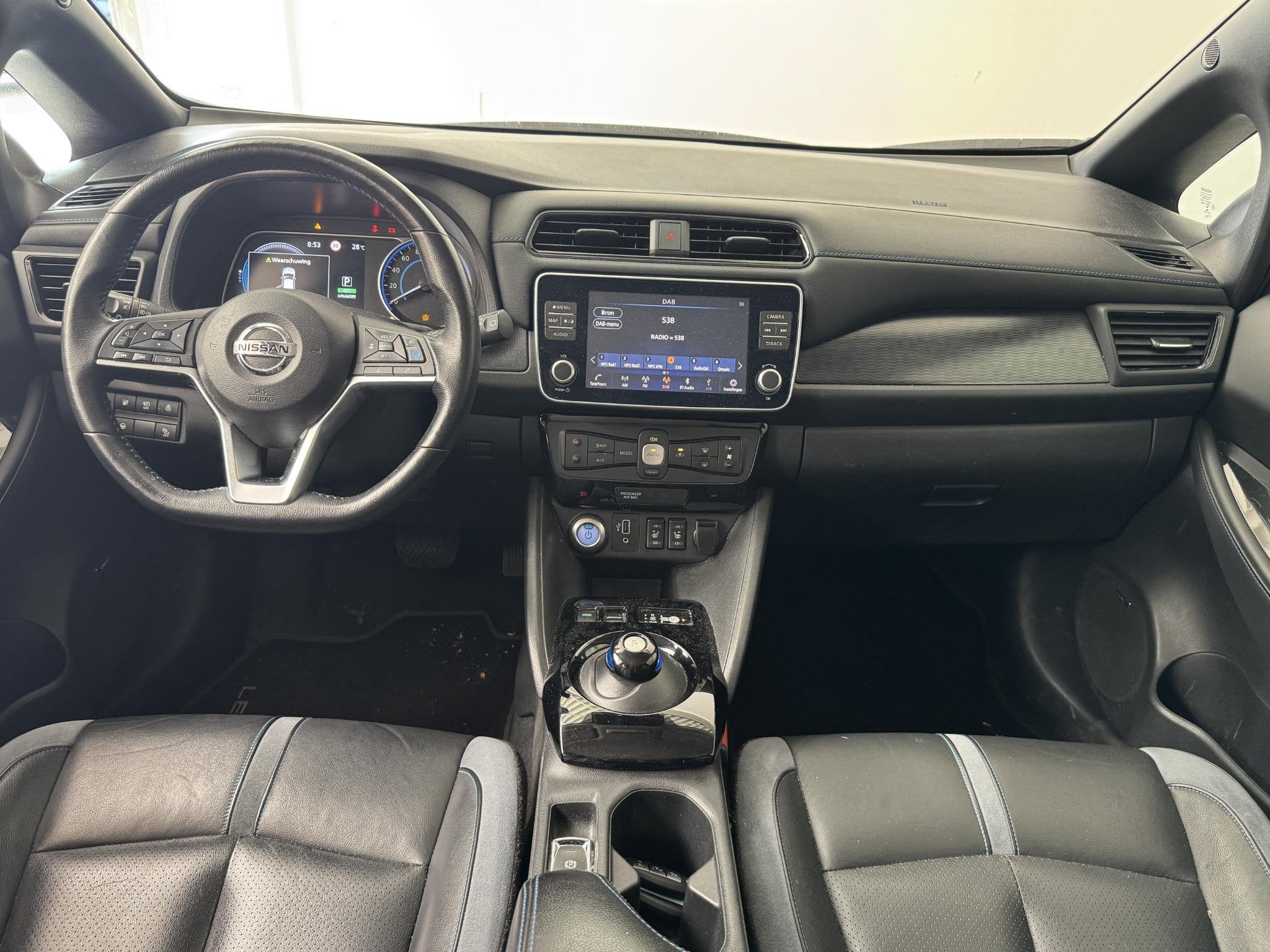 Nissan LEAF e+ Tekna 62 kWh | SOH 90% | Navigatie | Warmtepo, Gebruikt, Huisgarantie, Met garantie (alle), Zwart