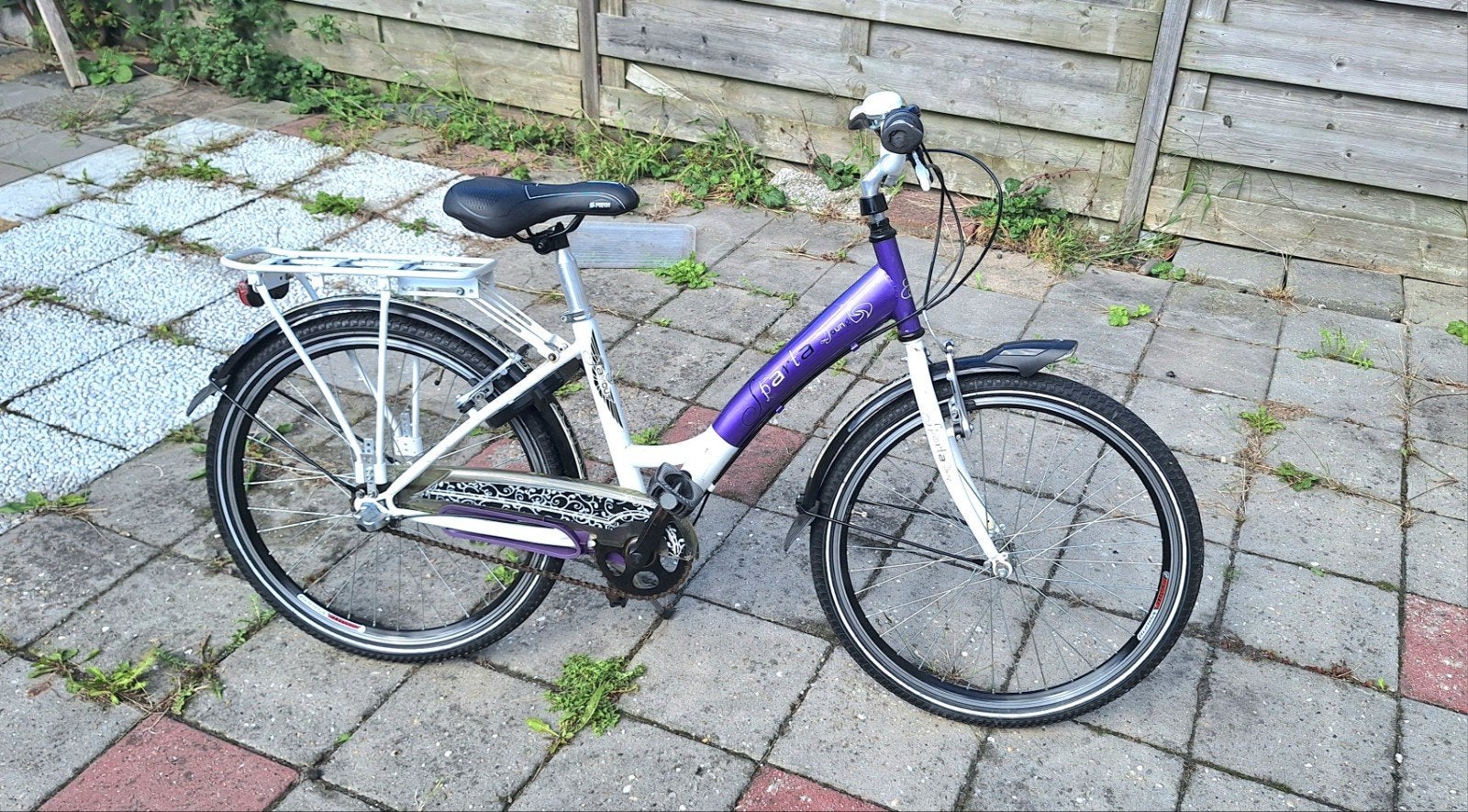 Sparta Young meisjefiets 24inch, Ophalen, Terugtraprem, Sparta, (Extra) lage instap
