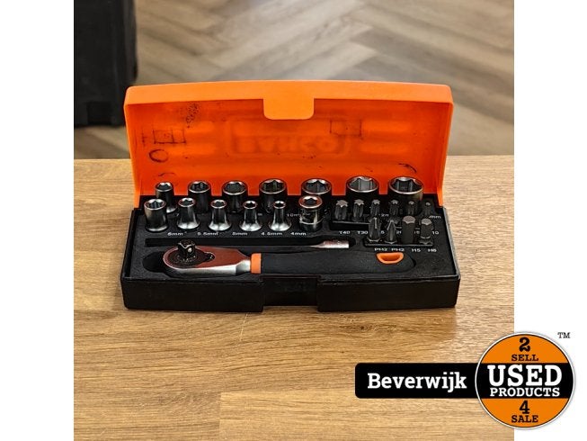 Bahco SL25 Doppenset 25 Delige - In Nette Staat, Flex Ltd., Zo goed als nieuw, https://flex.com/contact-us, Nobelstraat 10, 5807 GA Oostrum LB, Limburg, Nederland