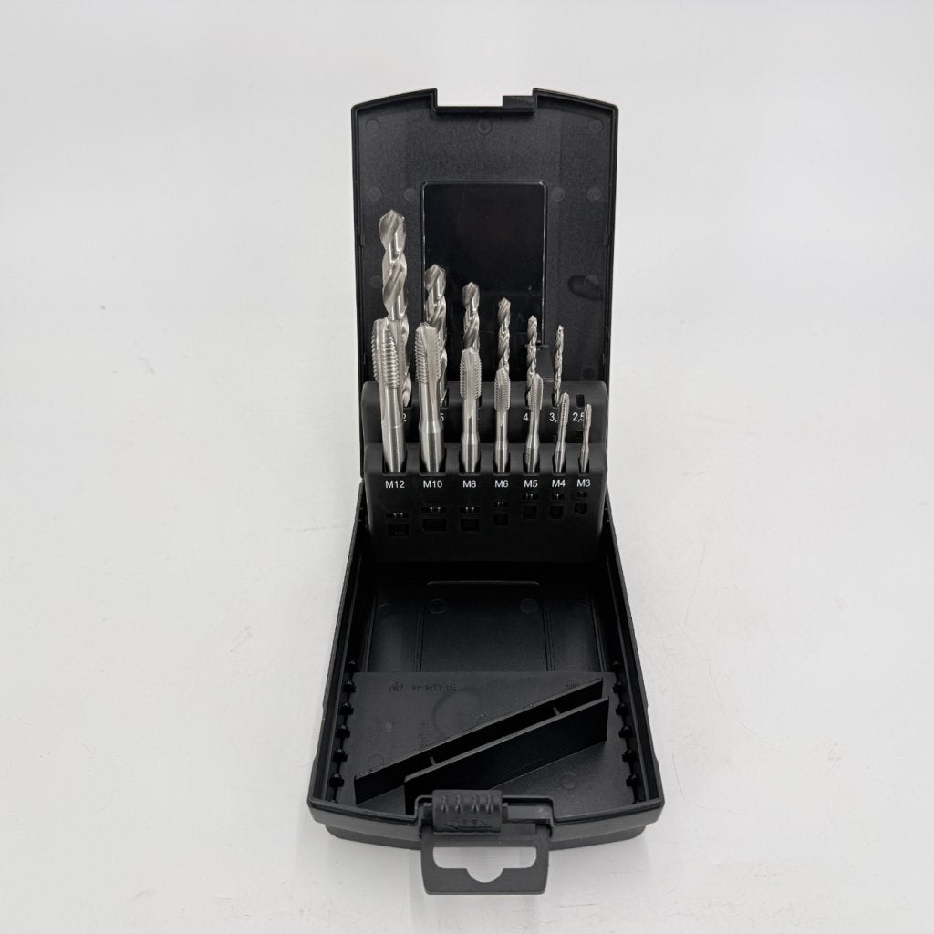 Tapcassette m3-m12 met boren en tappen (mist alleen m3), Flex Ltd., Zo goed als nieuw, https://flex.com/contact-us, Nobelstraat 10, 5807 GA Oostrum LB, Limburg, Nederland