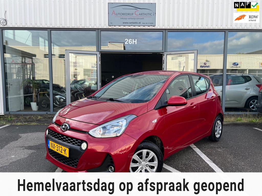 Hyundai I10 1.0i Go! 2017 NAVI | CARPLAY | CLIMA | CRUISE CO, Gebruikt, 4 stoelen, Origineel Nederlands, Bedrijf