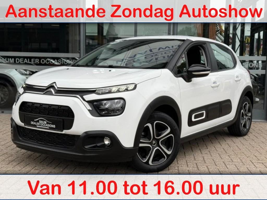 Citroen C3 1.2 PT FEEL CONNECT AIRCO NAVI PDC CRUISE., 83 pk, Gebruikt, 1199 cc, Wit