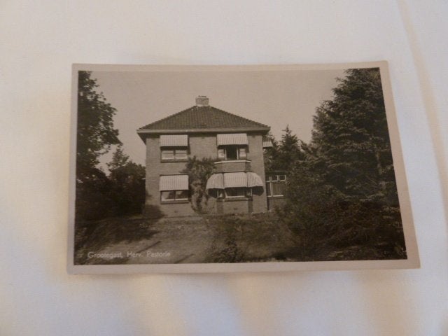 Grootegast circa 1950 Herv. Pastorie, Ophalen of Verzenden, 1940 tot 1960, Ongelopen