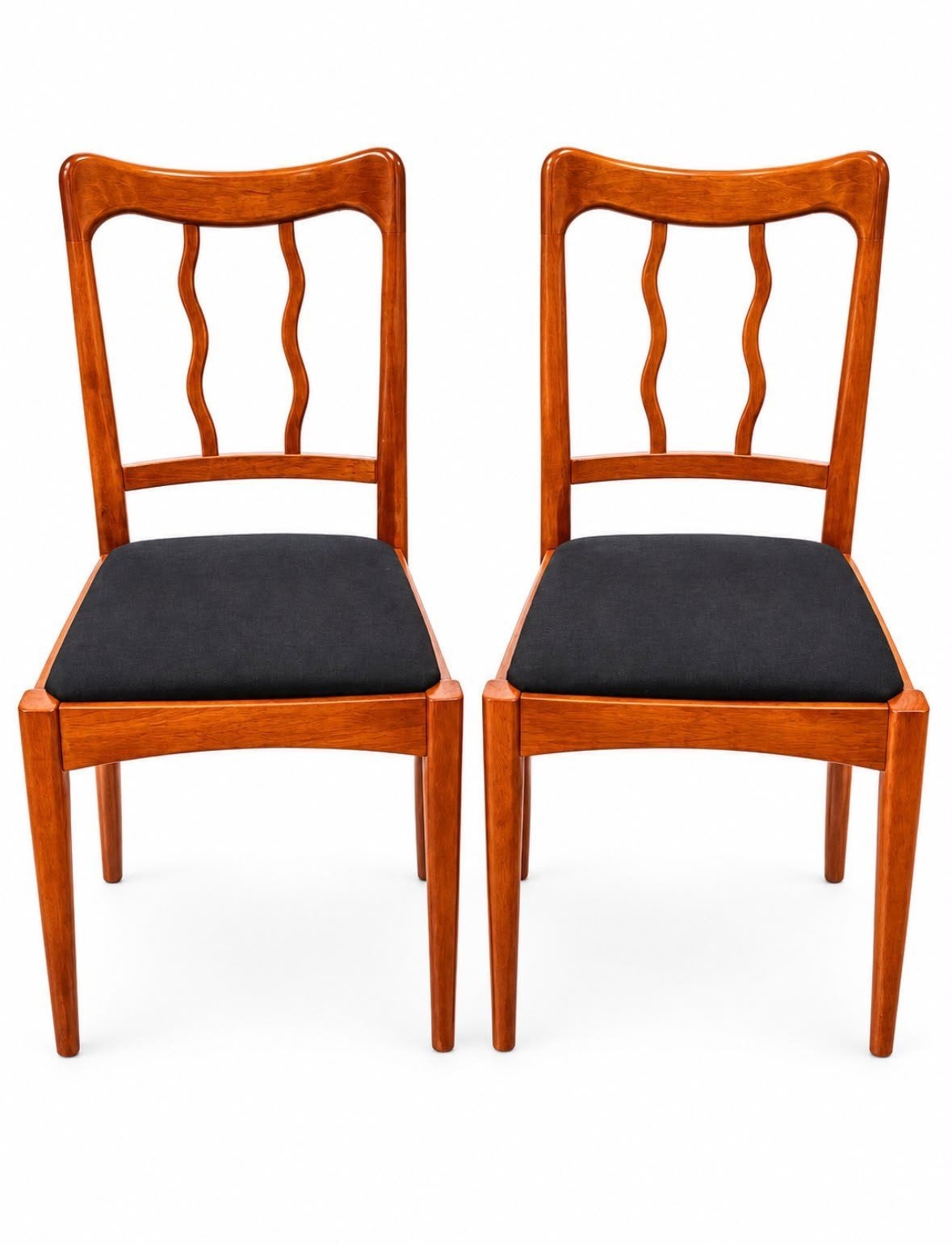 Designstoelen Stevens/Mid-Century stoelen, 7 stuks, Ophalen, Hout, Gebruikt, Vijf, Zes of meer stoelen
