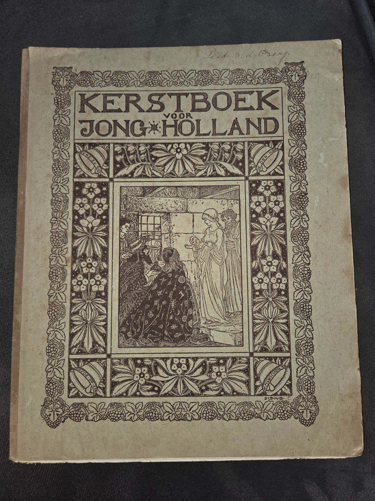 Antiek Kerstboek voor Jong-Holland (1917) –, Ophalen of Verzenden