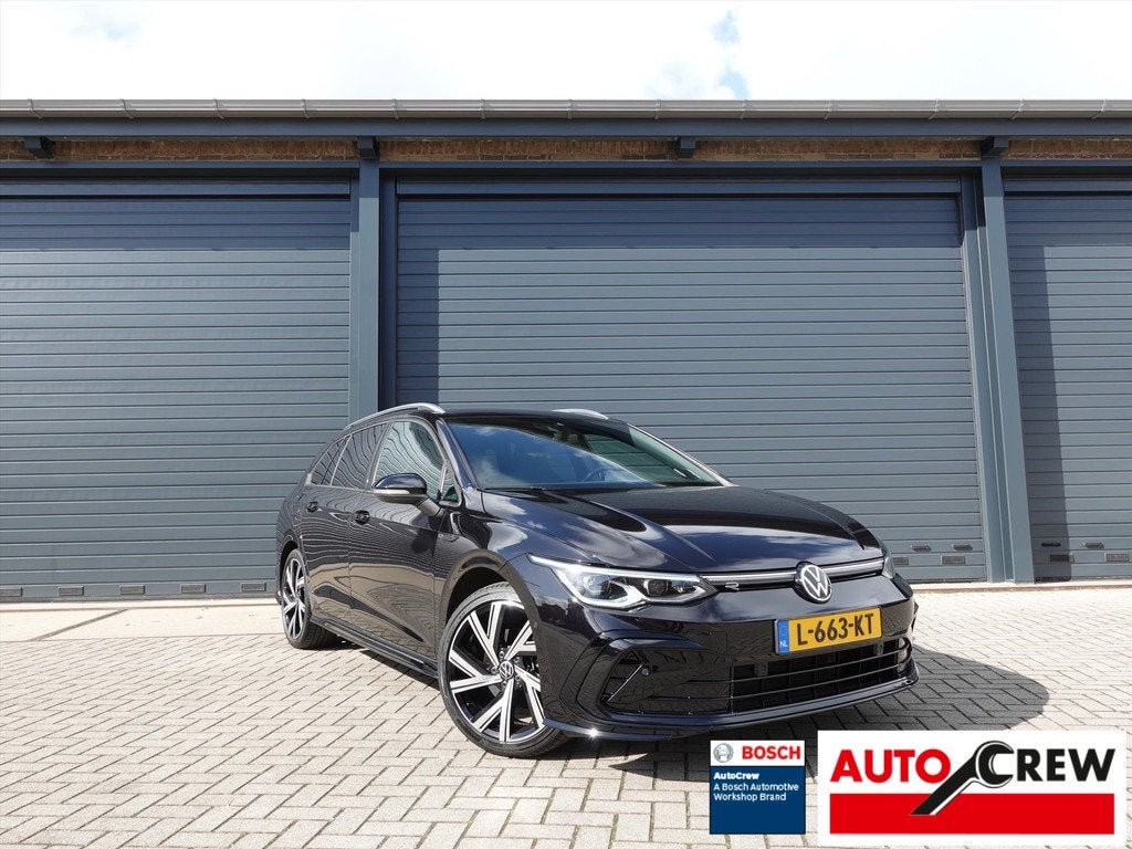 VOLKSWAGEN Golf Variant 1.5 eTSI 150pk DSG-7 R-Line Business, 1325 kg, 4 cilinders, 150 pk, Zwart