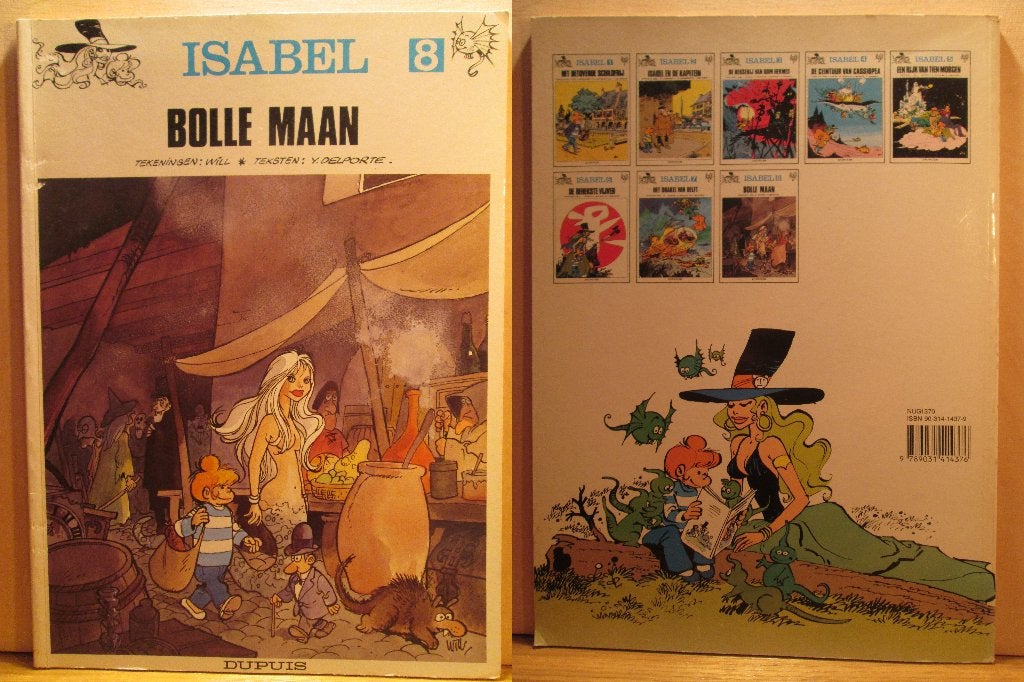 Isabel 8 - Bolle maan (SC), Boeken, Eén stripboek, Ophalen of Verzenden, Zo goed als nieuw, Yvan Delporte + Will