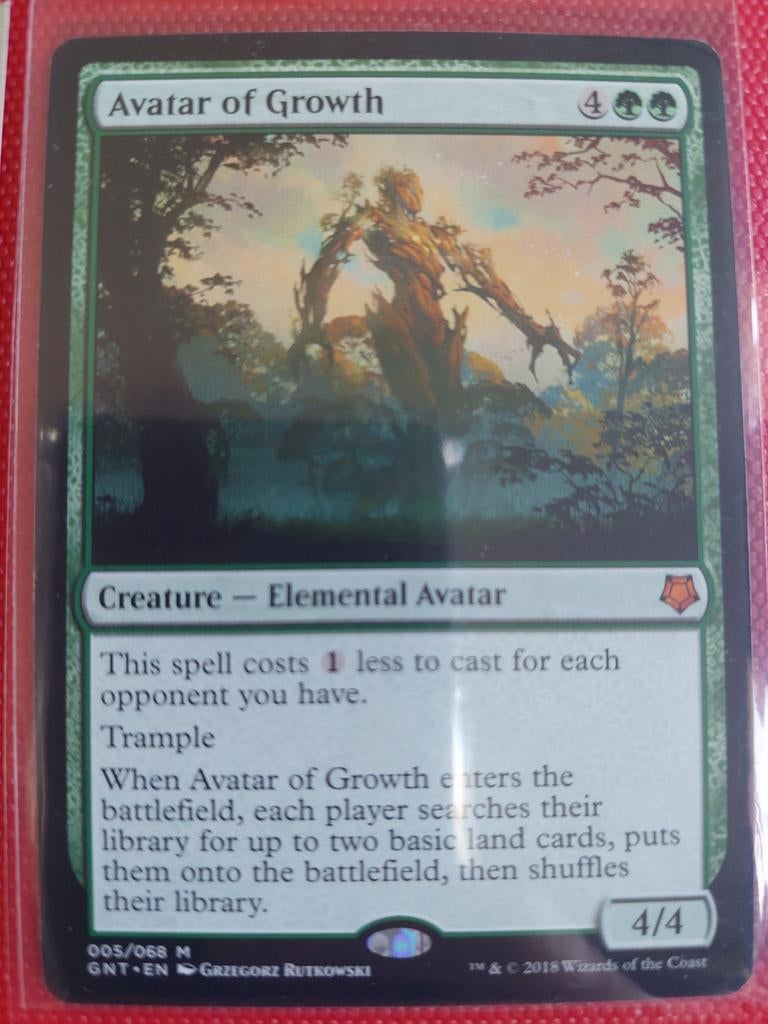 MTG Avatar of Growth, Ophalen of Verzenden, Zo goed als nieuw