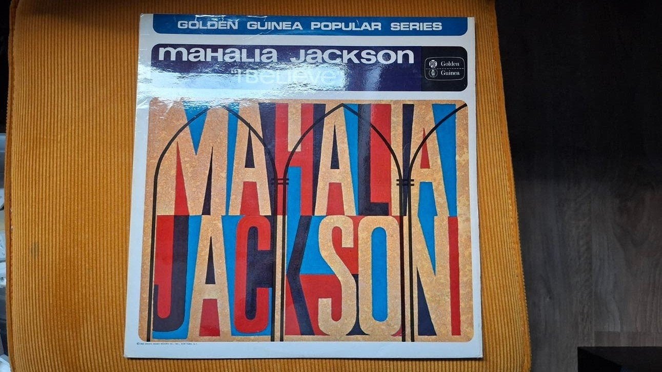 Mahalia Jackson - Believe LP (Golden Guinea Popular Series), LP, Gebruikt, Overige genres, Ophalen of Verzenden