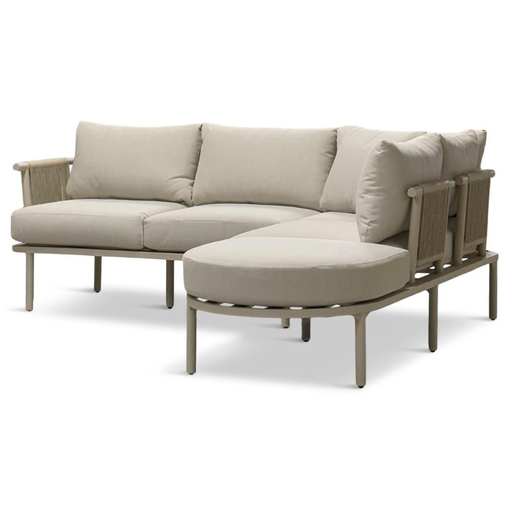tuin loungeset beige tuinbank **nieuw***, Tuin en Terras, Tuinsets en Loungesets, 6 zitplaatsen, Ophalen of Verzenden, Loungeset