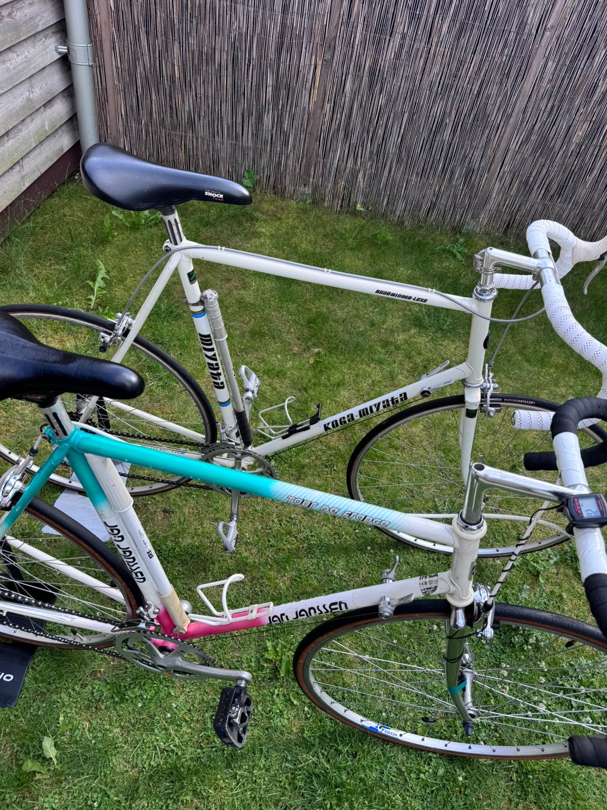 2 Vintage Racefiets Jan JansenKoga Miyata, Ophalen of Verzenden, Zo goed als nieuw, 57 tot 61 cm, Koga Miyata