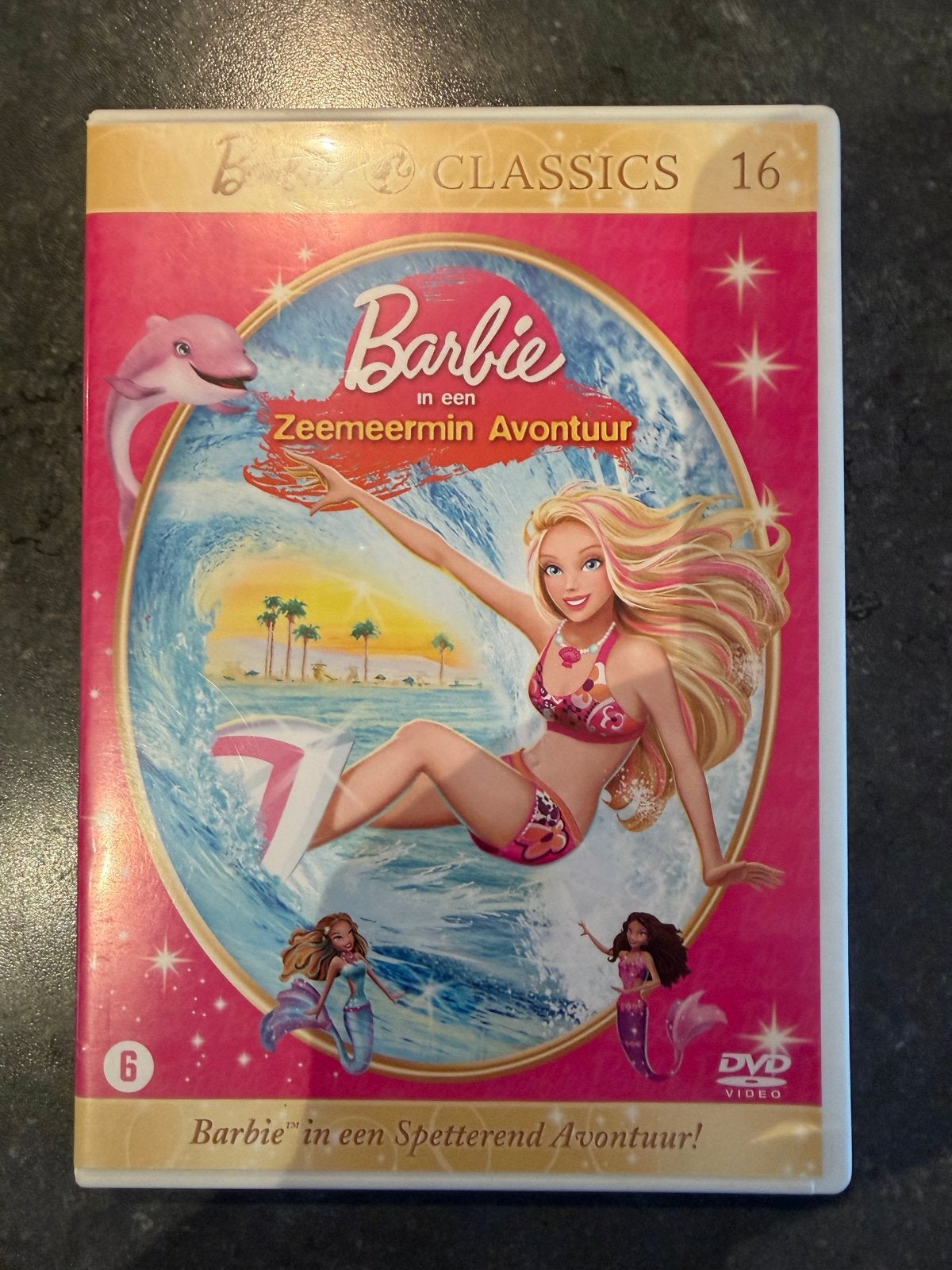 Barbie in een Zeemeermin Avontuur DVD, Ophalen, Gebruikt, Animatie, Alle leeftijden