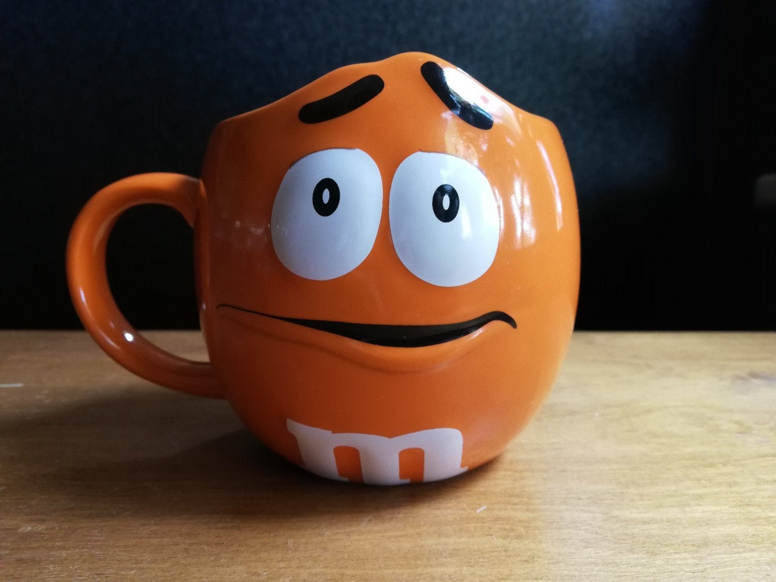 M&M orange XL mok beker 53cl groot model, Ophalen of Verzenden, Nieuw, Overige typen