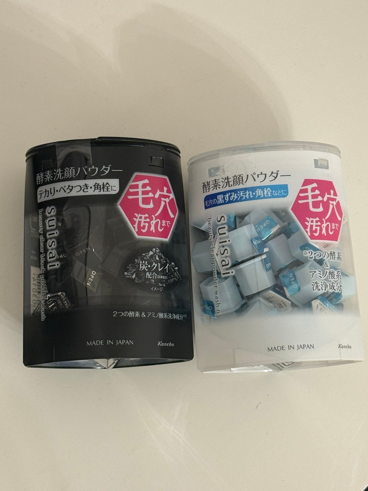 Kanebo Suisai Beauty Clear Powder Wash N Japan Huidverzorgin, Ophalen of Verzenden, Nieuw, Gehele gezicht, Reiniging
