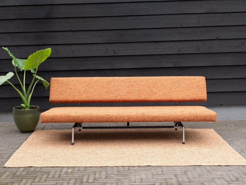 Martin Visser Spectrum BR02 slaapbank | Daybed oranje, Huis en Inrichting, Hout, Info@spectrumdesign.nl, 150 tot 200 cm, Driepersoons