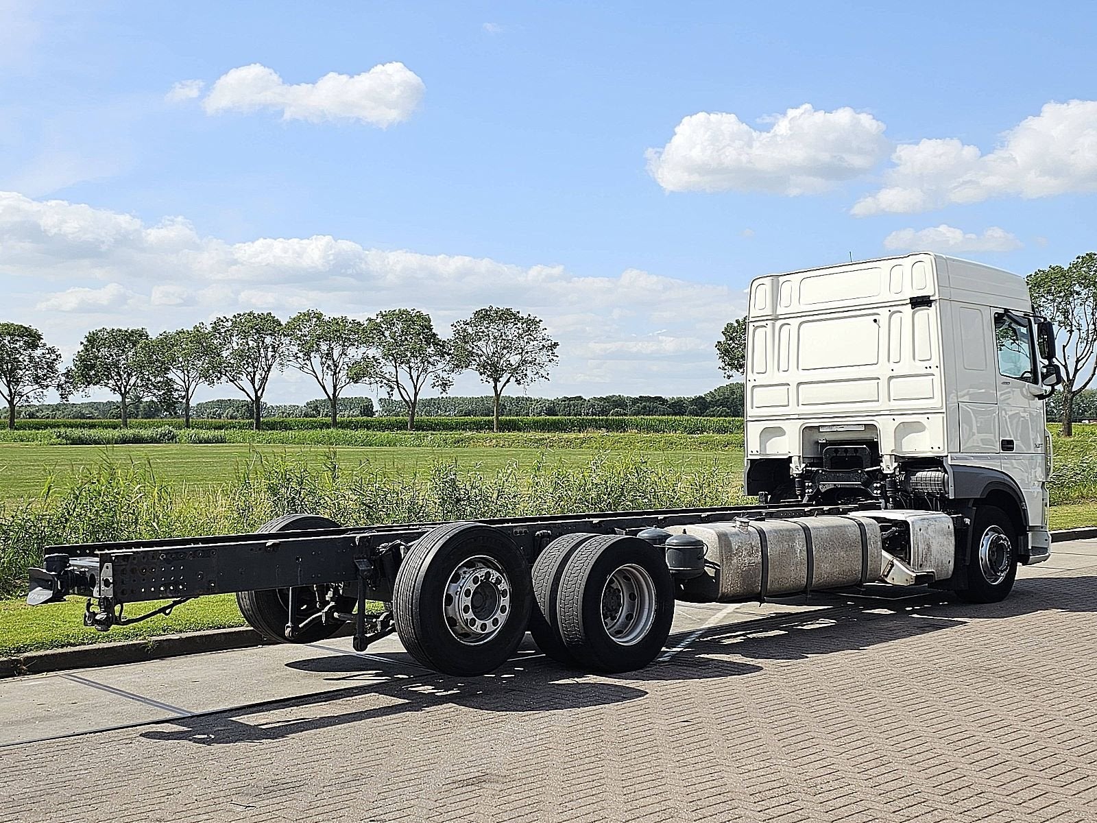 DAF XF 480 6x2*4, Auto's, Automaat, Euro 6, Wit, Bedrijf