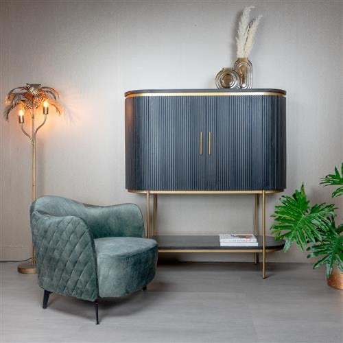 Bondo fauteuil van Tower Living - 75x72x80cm, Huis en Inrichting, Fauteuils, Ophalen, Zo goed als nieuw