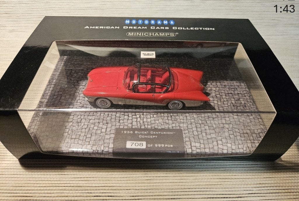minichamps buick, Ophalen of Verzenden, Zo goed als nieuw, Auto, MiniChamps