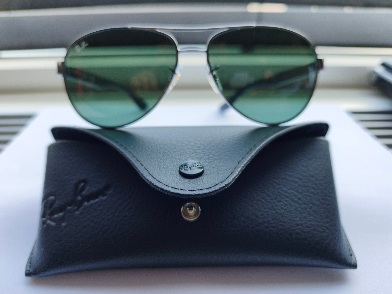 Ray-Ban RB3457 Zonnebril - Zo goed als nieuw, Ophalen of Verzenden