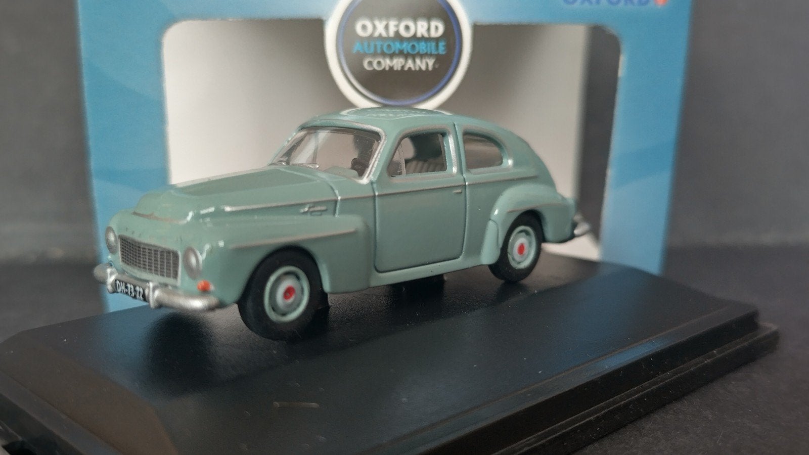 Volvo 544 1:76 Oxford Diecast Pol, Hobby en Vrije tijd, Auto, Uk, Ophalen of Verzenden, Oxford Diecast