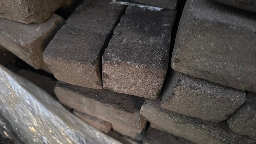 Oud hollandse gebakken klinkers, Tuin en Terras, Ophalen, Overige materialen, Gebruikt, Klinkers