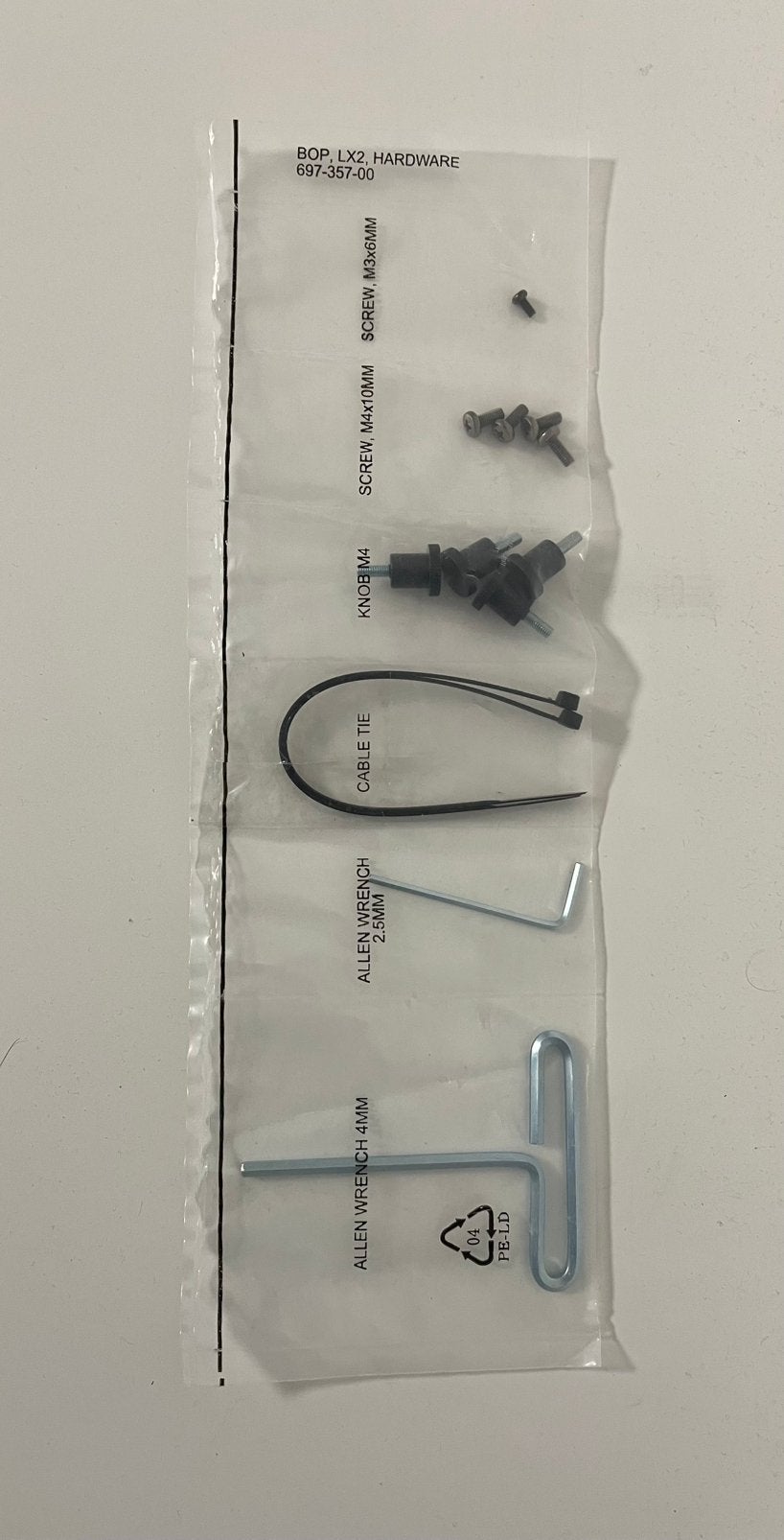 Ergotron Onderdelen: 697-357-00 LX2 Hardware Kit NEW, Computers en Software, Monitoren, Ophalen of Verzenden, Nieuw