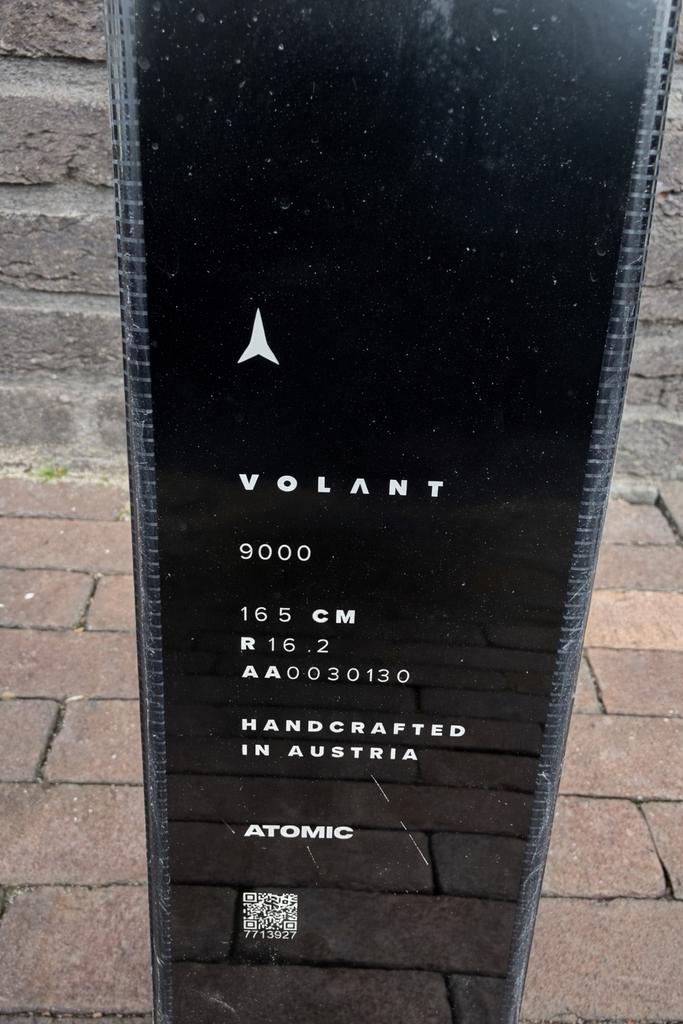 Volant Atomic ski 9000 maat 165 cm, 160 tot 180 cm, Zo goed als nieuw, Ski's, Ophalen