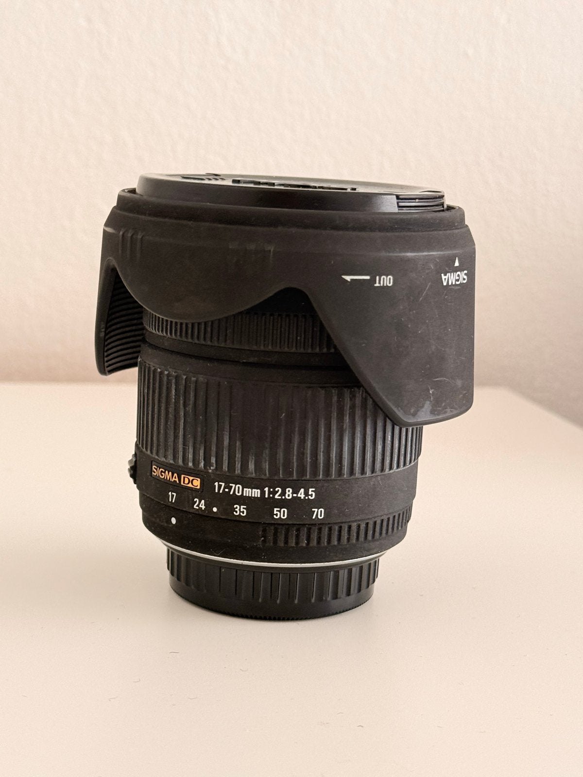 Sigma DC 17-70mm 1:2.8-4.5 lens, Audio, Tv en Foto, Fotografie | Lenzen en Objectieven, Gebruikt, Sigma, Ophalen of Verzenden