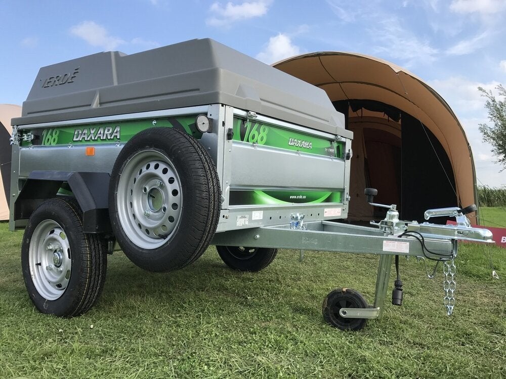 Erde Daxara 168 bagagewagen aanhanger, Ophalen