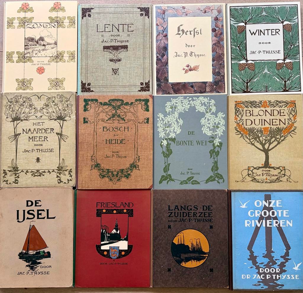 12 JAC P. Thijsse albums - Compleet en in goede staat, Boeken, Ophalen of Verzenden, Zo goed als nieuw