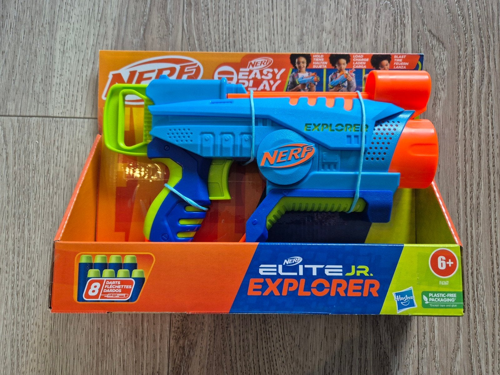 Nerf elite jr Explorer pijltjesgeweer blaster nieuw, Ophalen of Verzenden, Nieuw