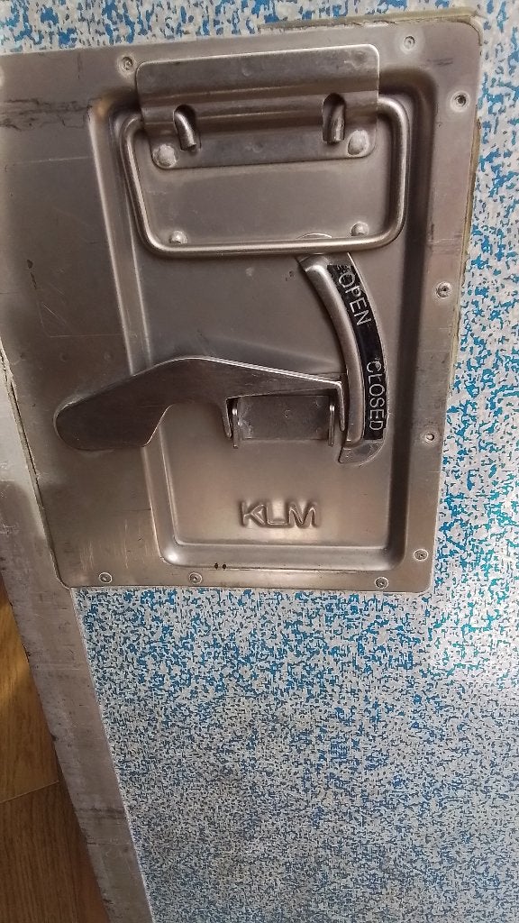 Fullsize Originele KLM vliegtuig trolly, Ophalen, Gebruikt, Overige typen