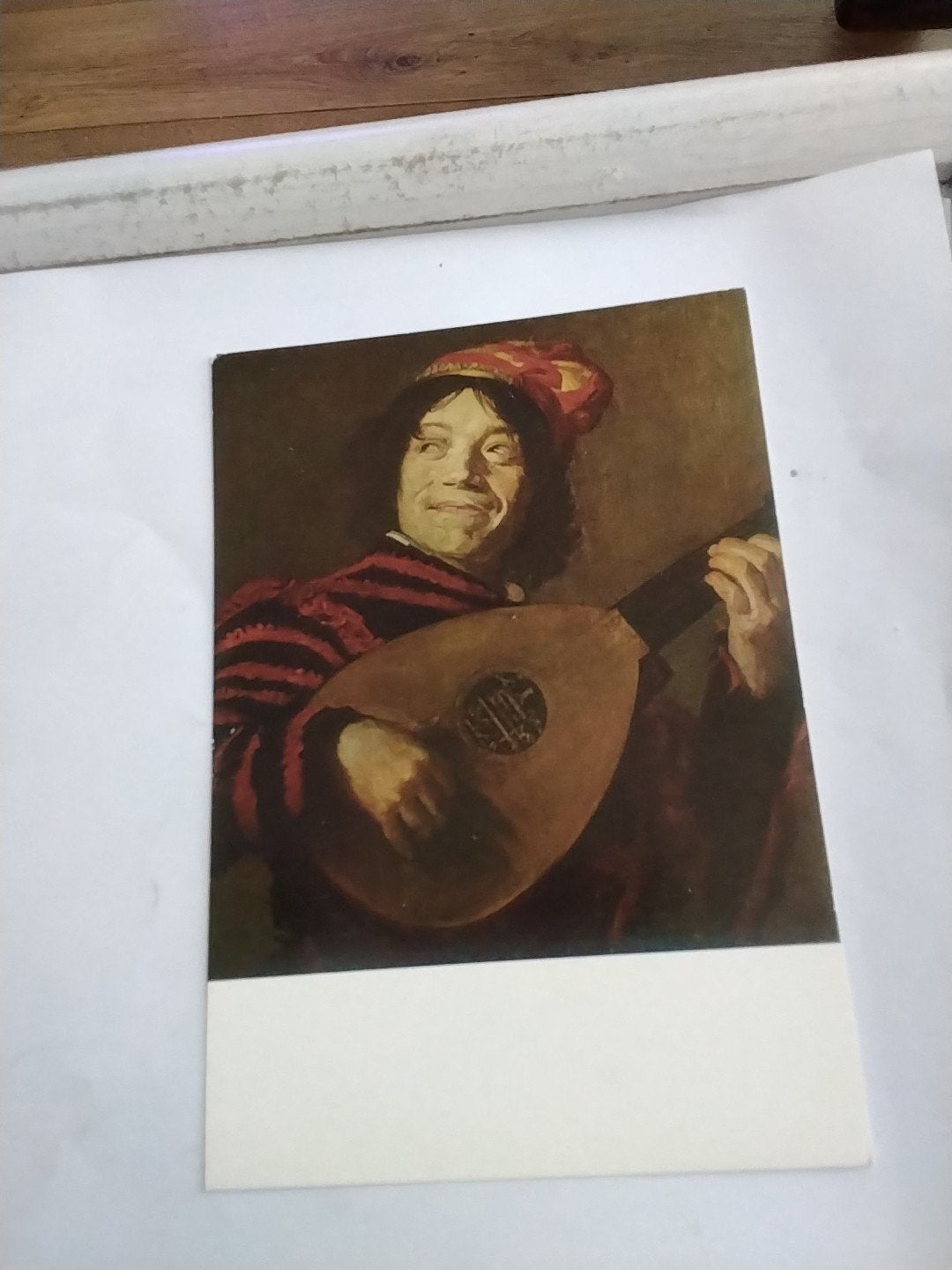 Ansichtkaart Judith Leyster - De Nar (The Jester), Ophalen of Verzenden