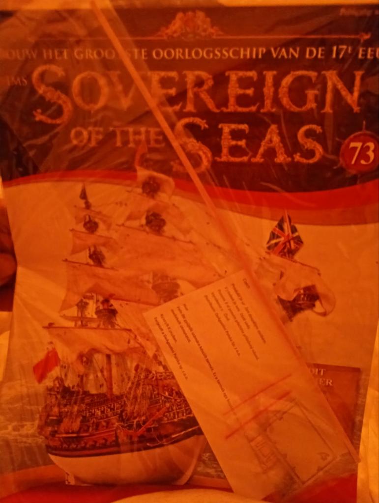 Modelbouw HMS Sovereign of the Seas - Deel 73, Ophalen of Verzenden