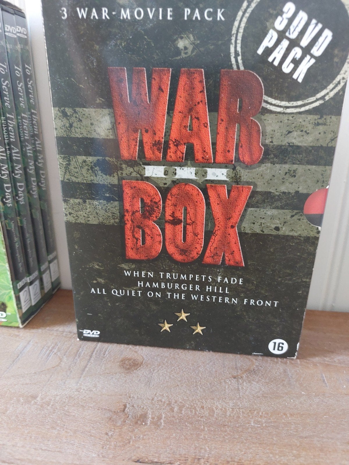 DVD War Box - 3 X Oorlogsfilms, Vanaf 16 jaar, Nederlands, Ophalen of Verzenden, Oorlog