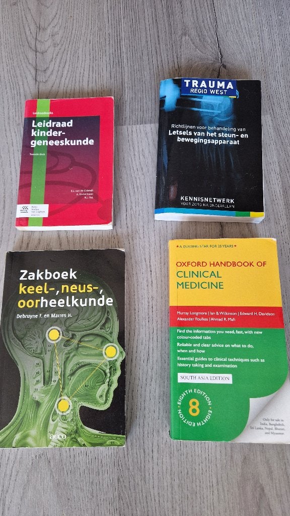 Diverse medische studieboeken, geneeskunde, Boeken, Ophalen, Beta, Gelezen, WO
