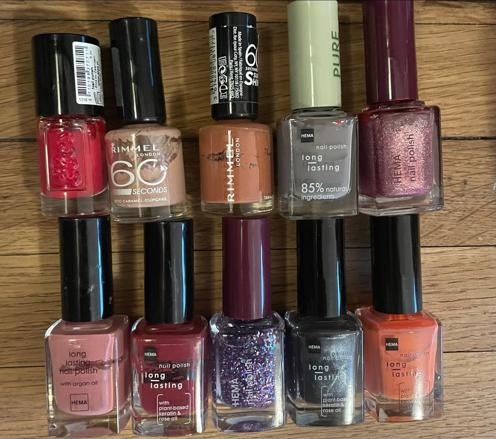 collectie nagellak: HEMA, Rimmel, Essie, Ophalen, Gebruikt, Overige typen