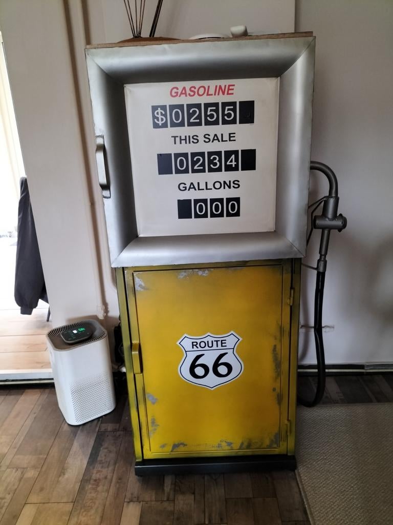Unieke Route 66 Benzinepomp Bar - Vintage Stijl, Ophalen, Gebruikt