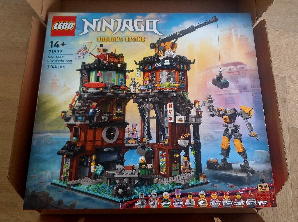 LEGO 71837 Ninjago City werkplaatsen [NIEUW], Nieuw, Ophalen of Verzenden, Ninjago, Compleet