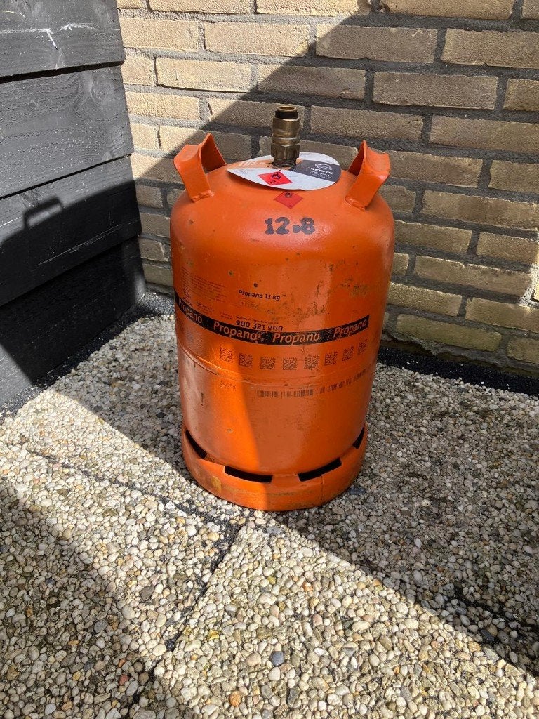 Repsol Spaanse gasfles, Ophalen, Gebruikt