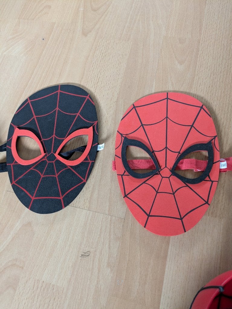 Superheldenmaskers voor kinderen (Spiderman), Ophalen of Verzenden, Zo goed als nieuw