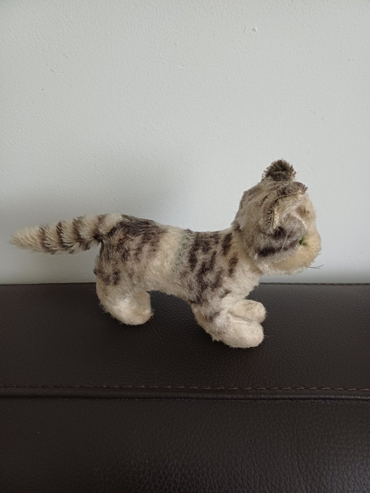 Antieke speelgoed Steiff Knuffel Kat - Cypers, Ophalen of Verzenden